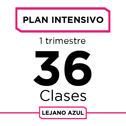 Plan 3 clases intensivo